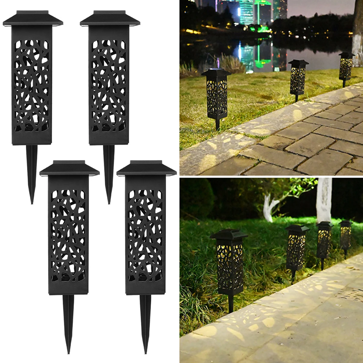 4 шт., светодиодный емые светодиодные лампы на солнечной батарее 4 шт., светодиодный емые светодиодные лампы на солнечной батарее