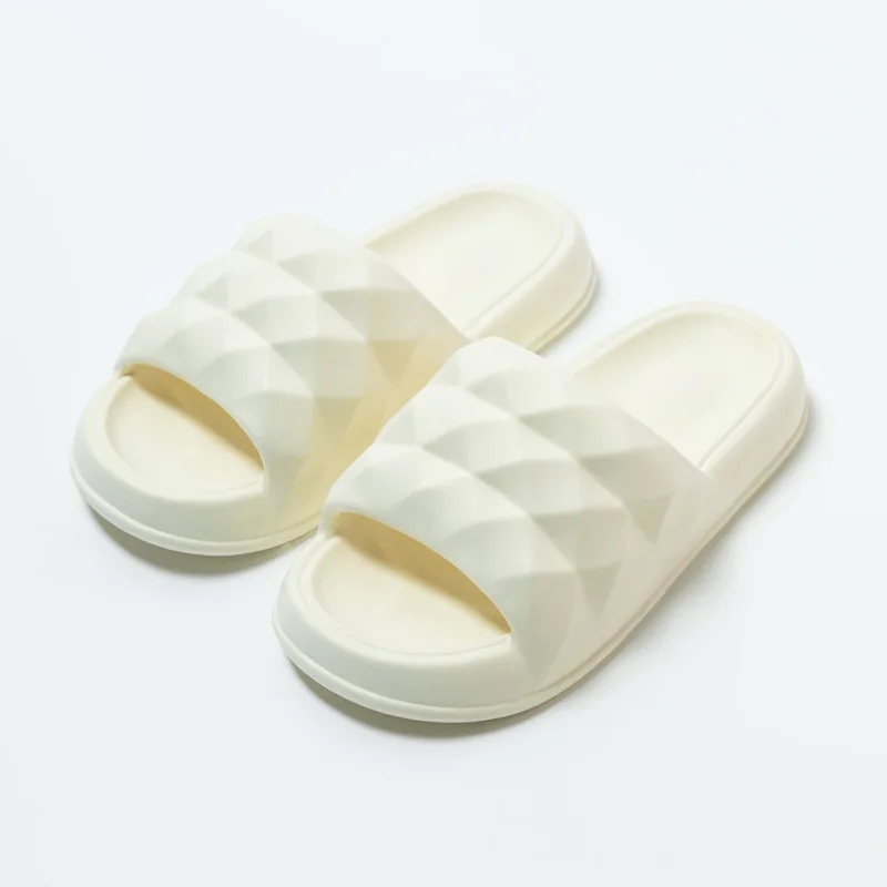 Women Home Slippers Spring Summer Soft Comfortable Non-slip Flip Flops Bathroom Slipper Couples Family Flat Shoes Family Sandals