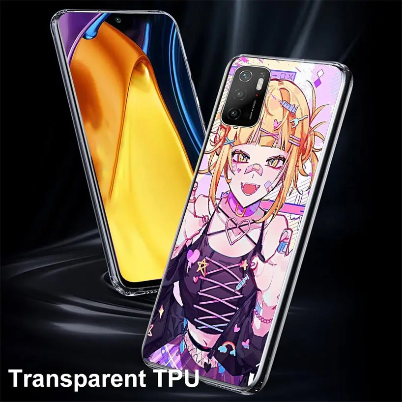 Чехол для телефона My Hero Himiko Toga Xiaomi Mi 11T 12T 10T 9T Pro 11i 12X 13 12 11 10 9 8 Lite 6X 5X A3 A2 Trend Fundas