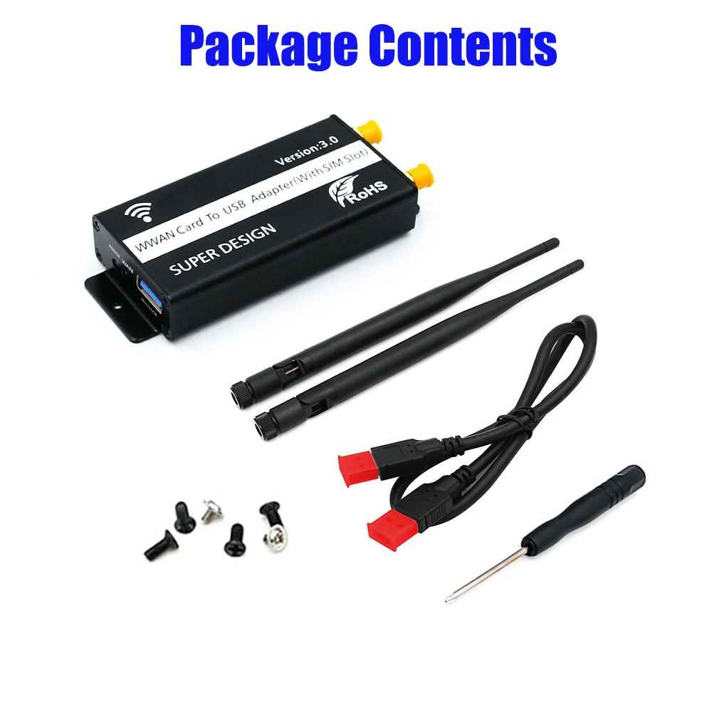 NGFF(M.2) ключ B к USB-адаптеру с слотом для Sim-карты USB беспроводной WWAN/LTE/4G модуль