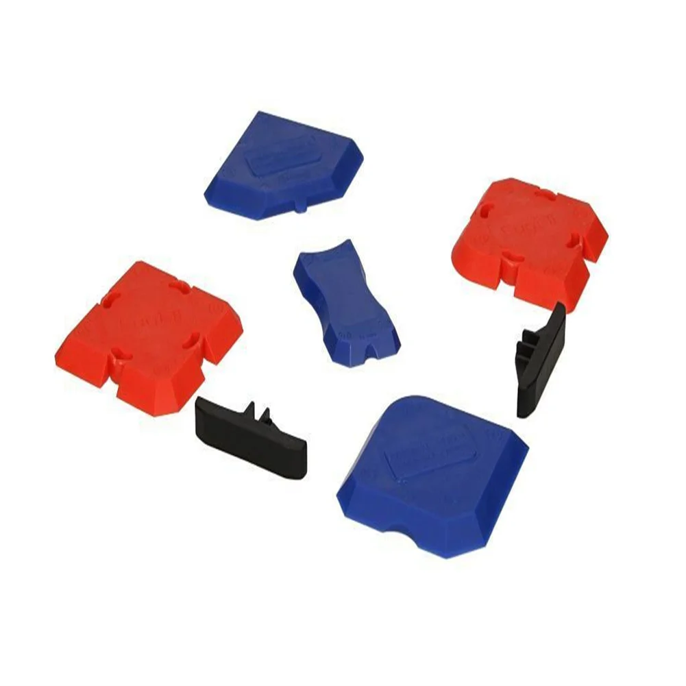 

7 Pcs Grouting & Silicone Profiling & Applicator Tool Kit In Box Profiling Kit For Many Flexible Sealants Caulks