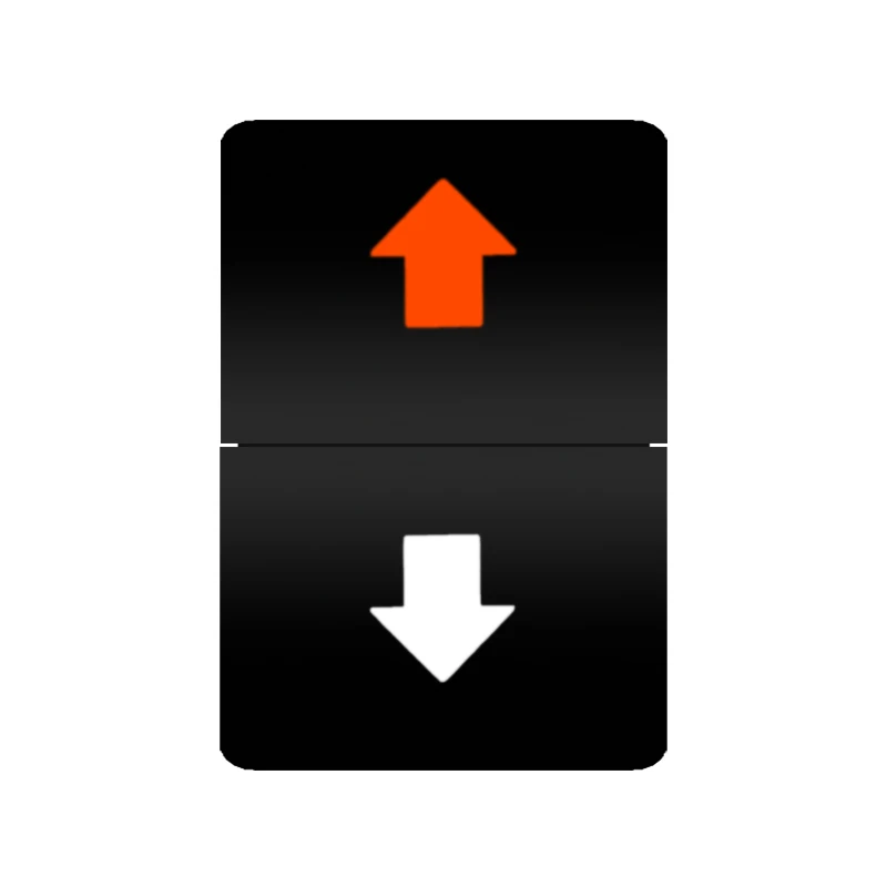 

Автомобильный мгновенный кнопочный переключатель, оранжевый, белый свет, двойная кнопка, индивидуальный патч для Toyota Carolla Camry RAV4 4Runner Tundra Prado