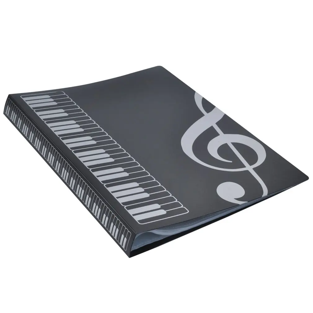 

Folder Music Supplies Waterproof File Storage Product 80 Sheets A4 Music Book Folders Piano Score Band Choral Insert-type