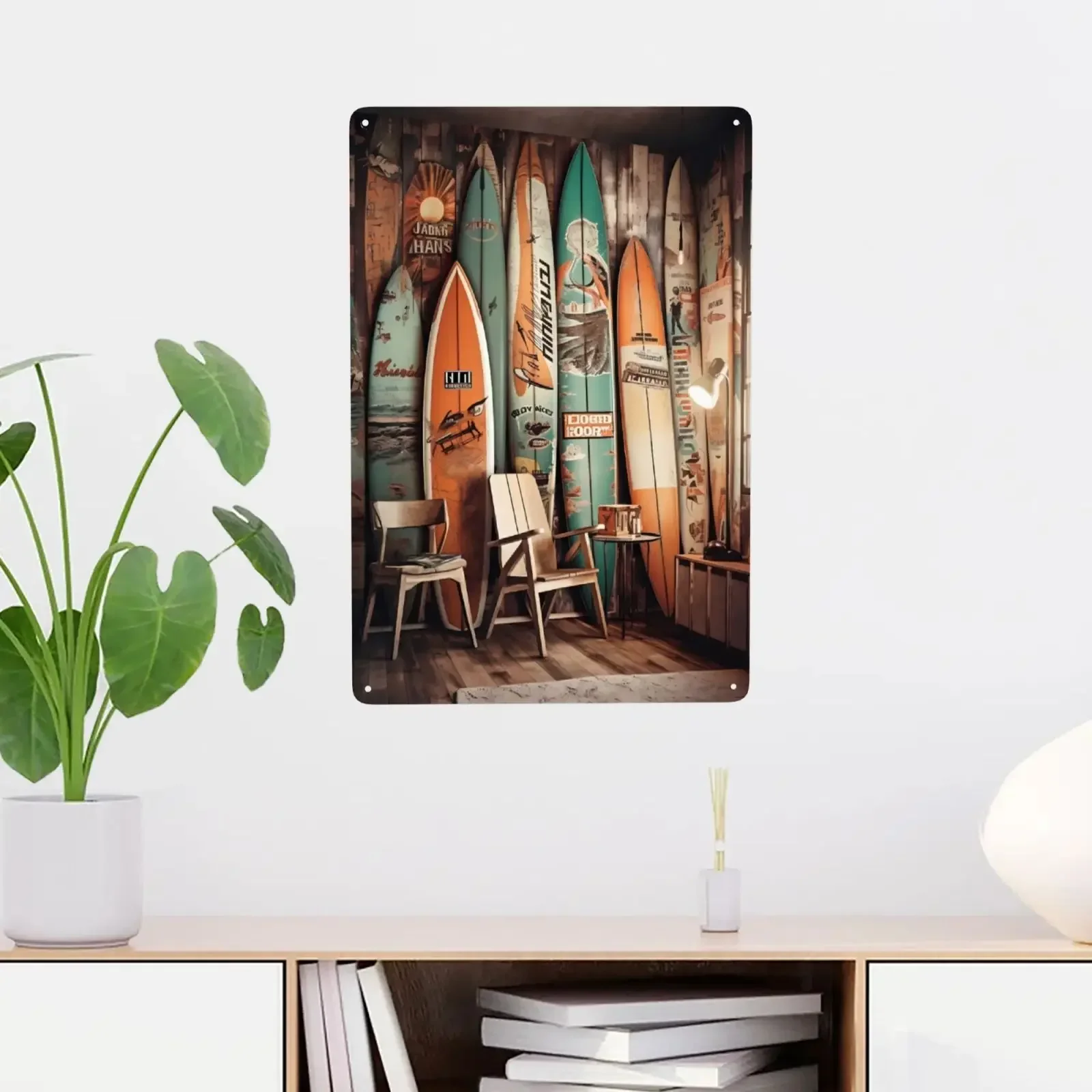 1 шт. доски для серфинга металлический знак аренда одежды добро пожаловать