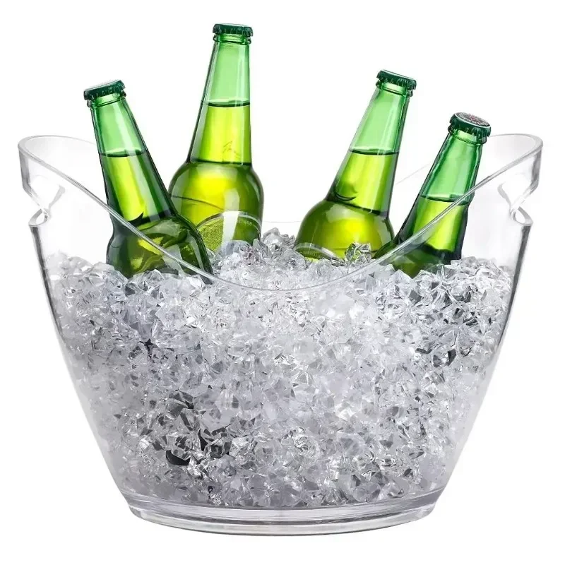 

Пластиковое ведро для льда 4л/8л Champagne Bottles Cooling