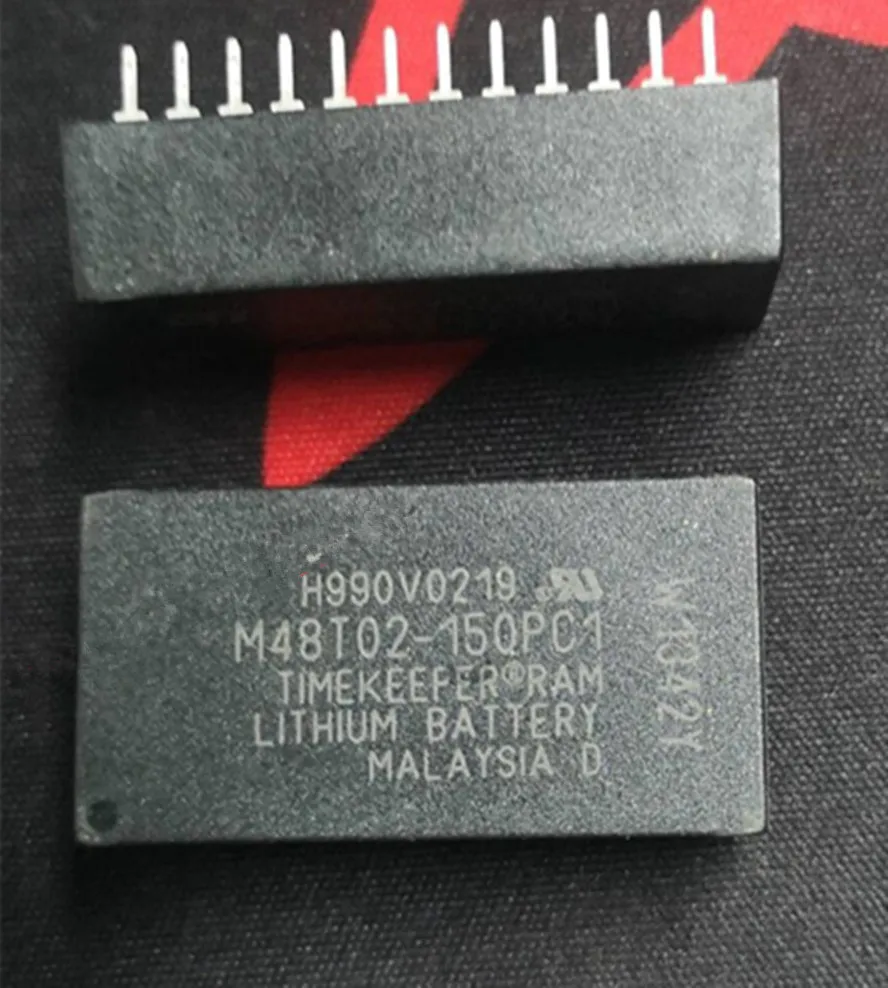 

100% New original M48T02-150PC1 inline DIP-24 16 kbit 2KB SRAM x8 timer