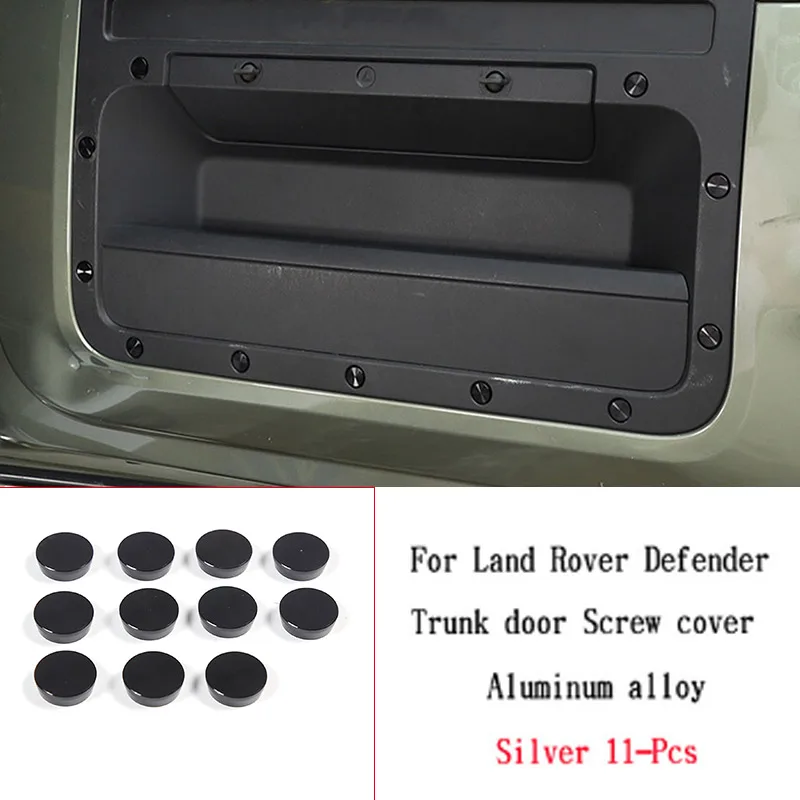 

Защитные винты из алюминиевого сплава для автомобильных дверей Land Rover Defender 110 130 2020-2024, декоративные крышки, Аксессуары для автомобилей