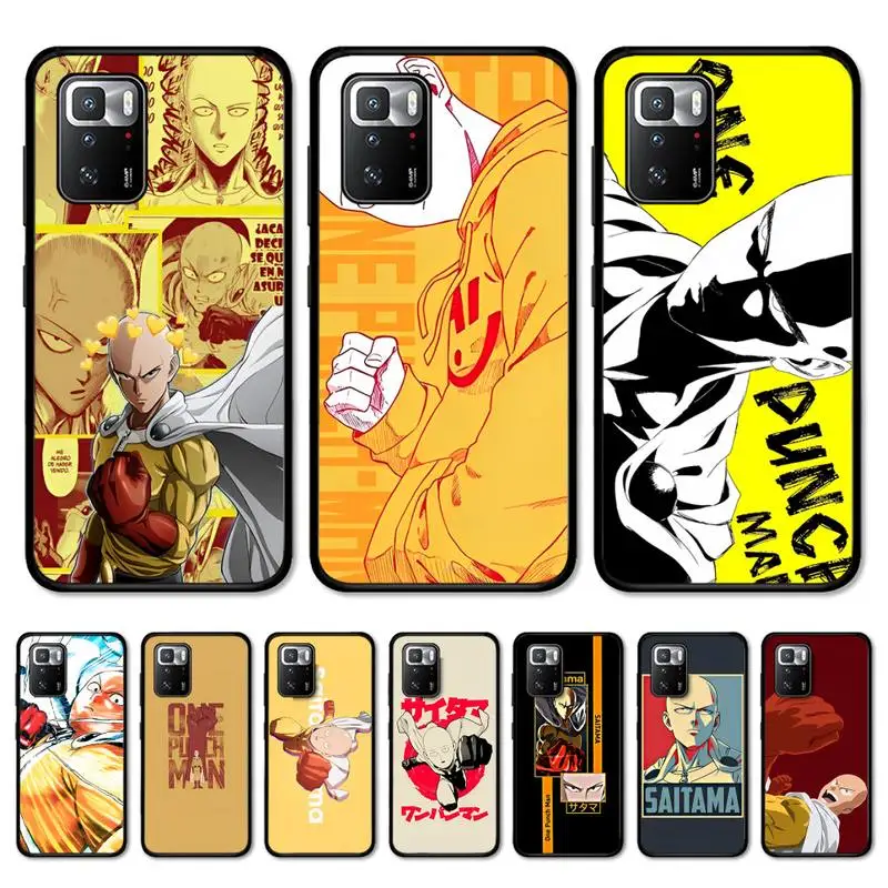 

Anime One Punch Man Phone Case for Redmi Note 8 7 9 4 6 pro max T X 5A 3 10 lite pro