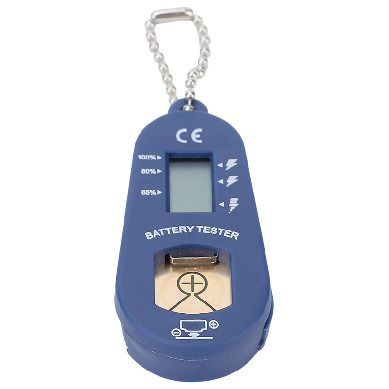 

Тестер батареи кнопки, карманный портативный и легкий тестер батареи брелка для проверки оставшегося заряда батареи CNIM Hot