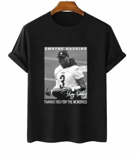 

Dwayne Haskins Thank You For The Memories 1997 2022 Signature T-Shirt