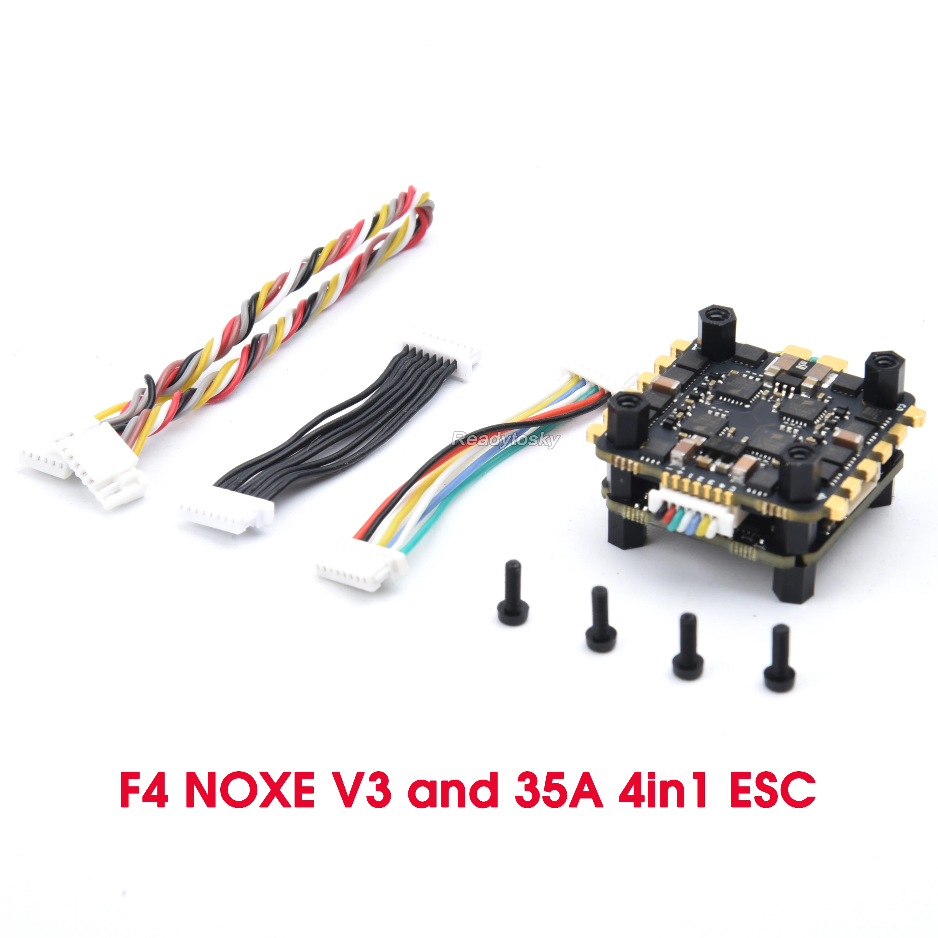 

Flytower Mini F4 NOXE V3 плата контроллера полета Встроенный OSD 35A 4IN1 ESC для FPV Mini Racing Drone RC Мультикоптер