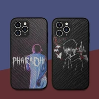 russia rapper pharaoh phone case hard leather case for iphone 11 12 13 mini pro max 8 7 plus se 2020 x xr xs coque
