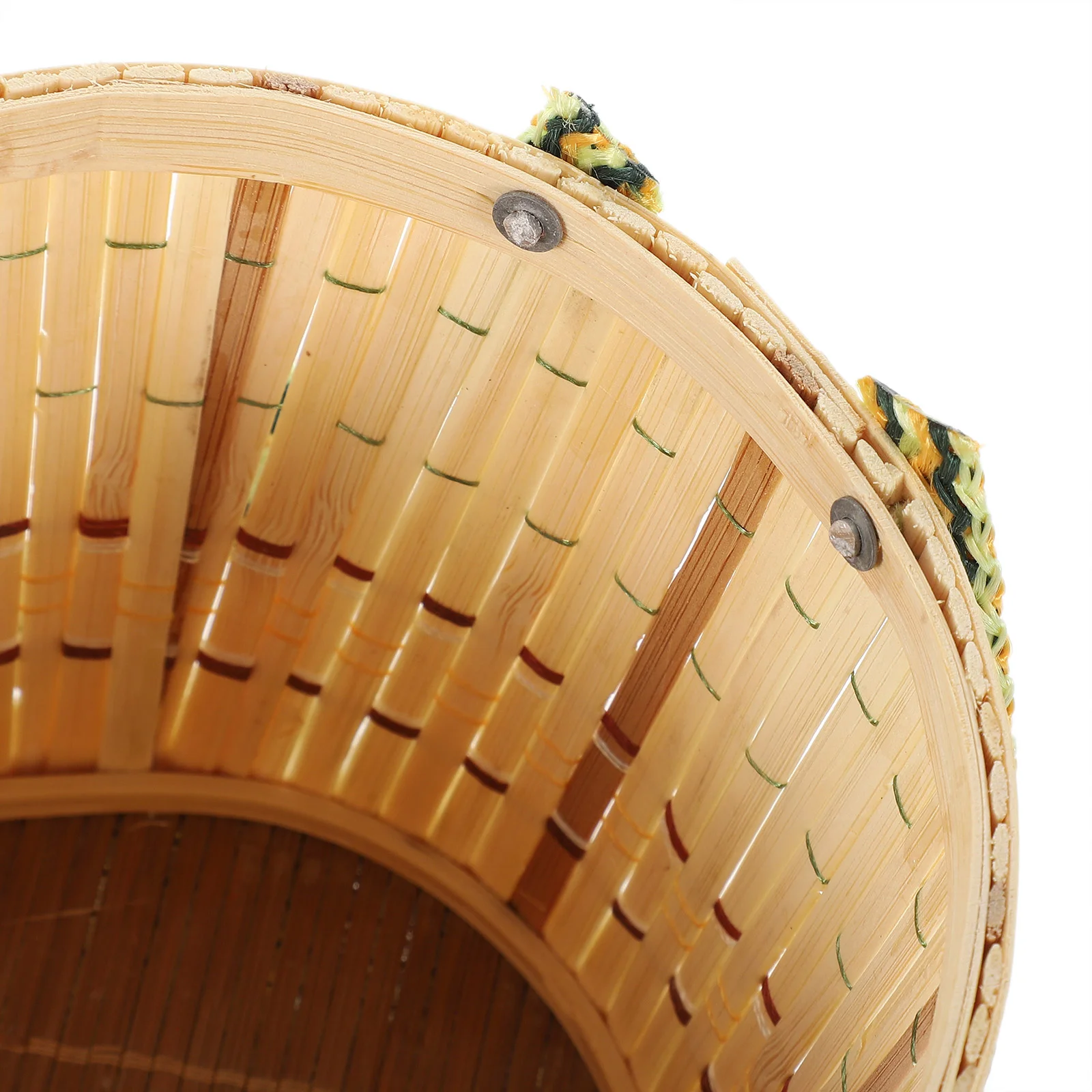 Корзины для яиц хранения фруктов тканые бамбуковые плетеные