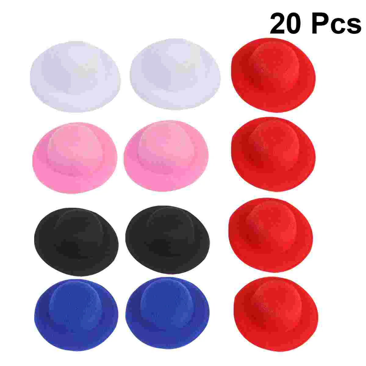 

Hats Minihatcraft Miniature Diy Tiny Makingparty Dollswine Craftsbottle Felt Cap Decor Jewelry Birthday Barrettes Snowman Black