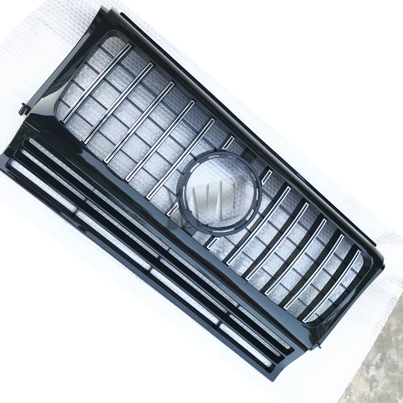 Фото Для решетки mercede G Class W463 GT, сменная передняя решетка для w463 1990-2018 G Class Panamericana Grille №4