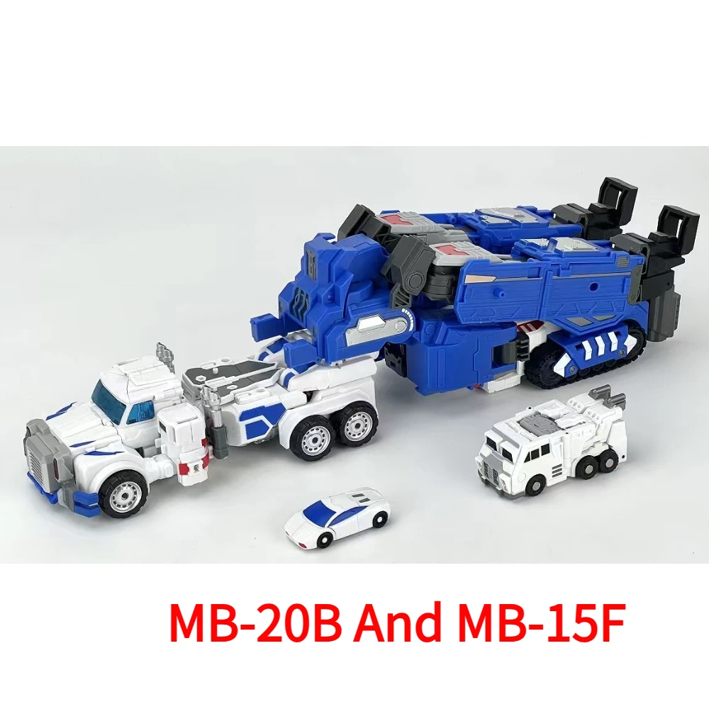 Фото В наличии: Трансформируемая игрушка Fans Hobby FH MB-20B BLUE X-LOAD MB-15F White Commander №1