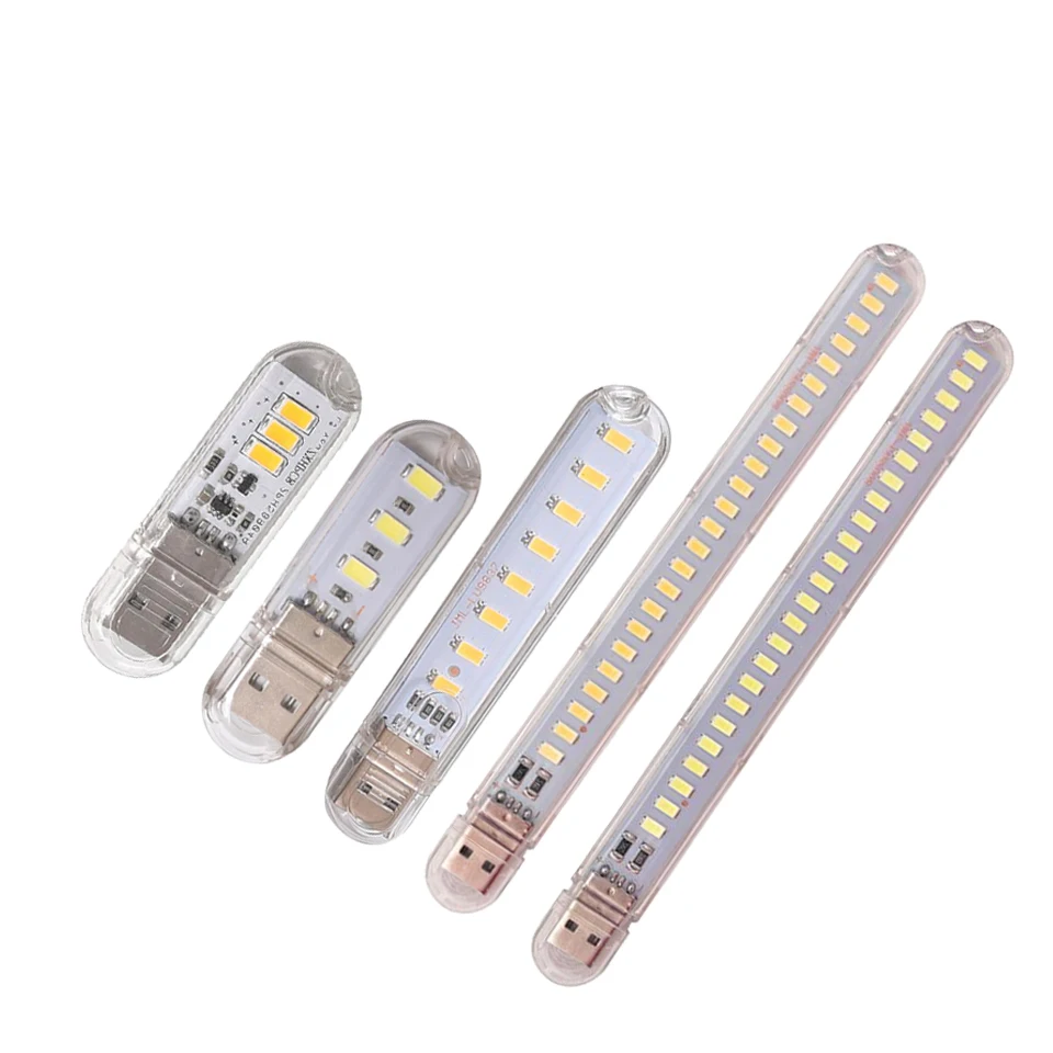 

Lamp Night Bead Power Reading Portable Laptop Desk Mini Bright Light 3 Light For Book 8 Bank Ultra 24 Leds