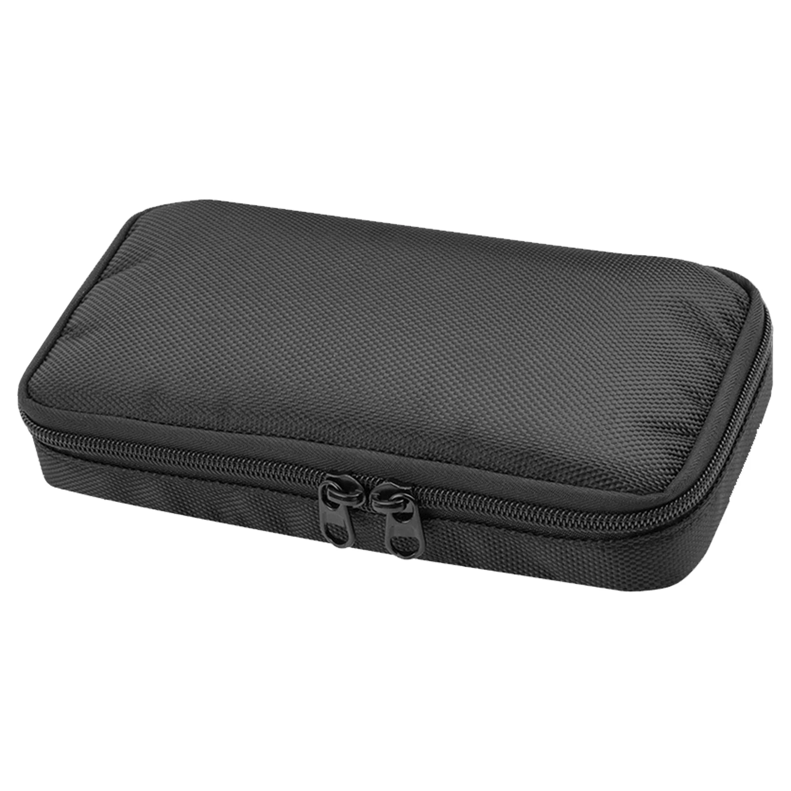 

Pencil Case Large Capacity 1680D Nylon Black Pencil Pen Bag Pouch Travel Simple Stationery Bag School College Office Organizer