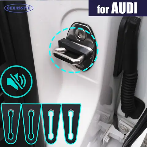 Амортизатор дверного замка для Audi A3 A4 A6 A8 Q3 Q5 Q7 Q7
