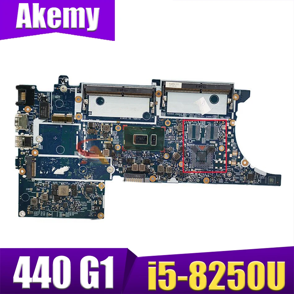 

For HP ProBook X360 440 G1 Laptop Motherboard With i5-8250U 17869-1 448.0EQ07.001 Mainboard L28241-601 L28244-601 L28241-001