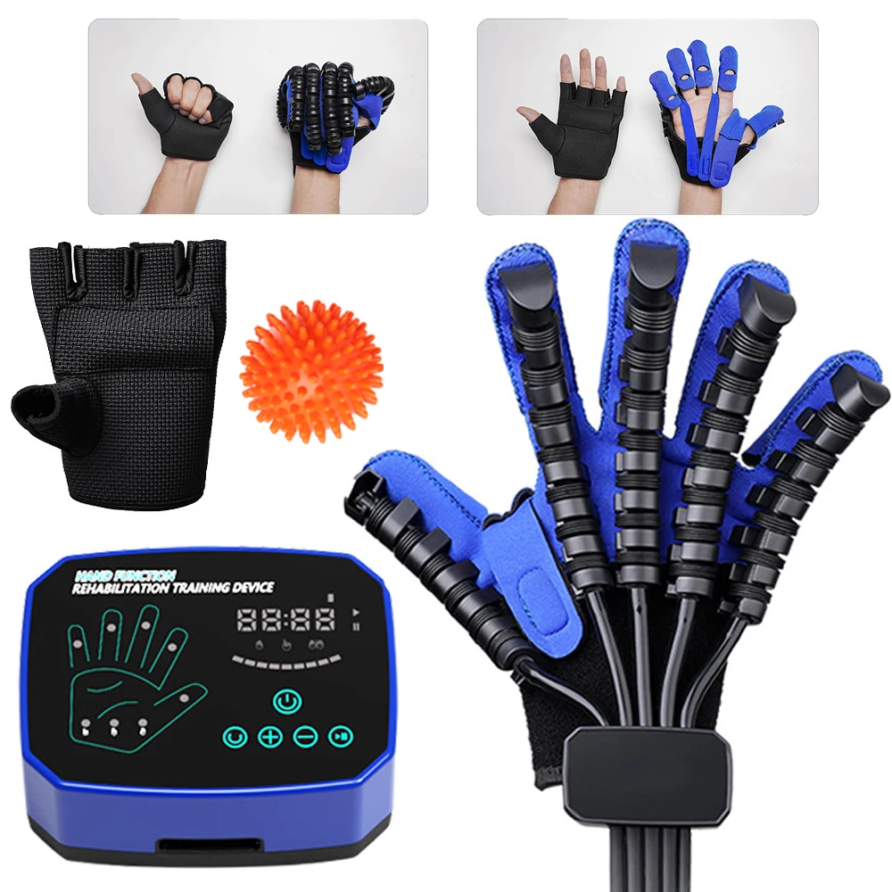 

New Upgrade Rehabilitation Physiotherapy Robot Training Gloves for Hemiplegia Stroke Cerebral Infarction Hand Function Recovery