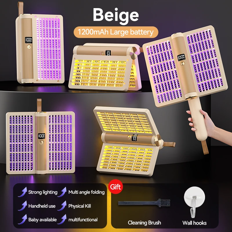 

Автоматическая лампа от комаров 4 в 1