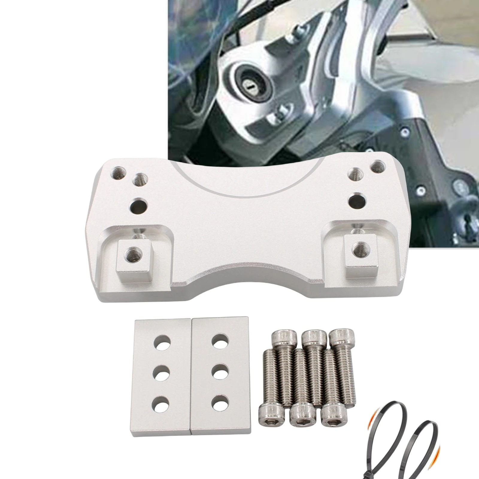 Переходник на руль мотоцикла для BMW K1200GT 2005-2008 K1300GT 2009-2012