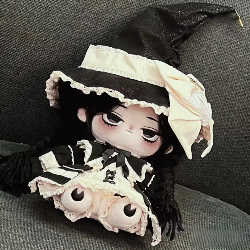 

Cool Monster Girl Plush Stuffed Doll Cotton Body Dress Up 20cm No Attribute Dolls Plushie Pillow Xmas Gift