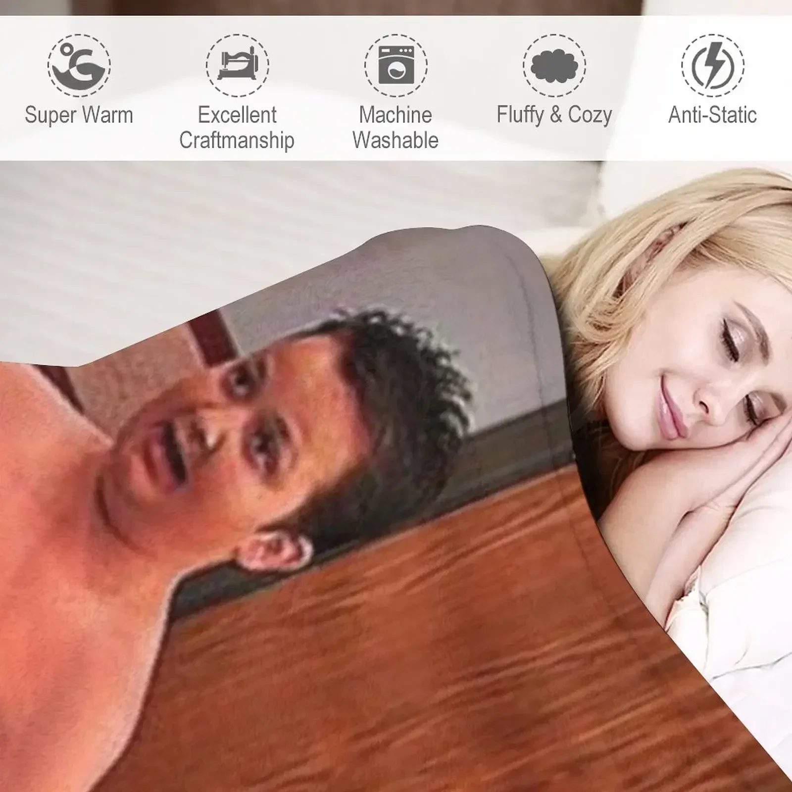 Утяжеленное одеяло для пикника Gibby Banana Meme icжемчужный плед