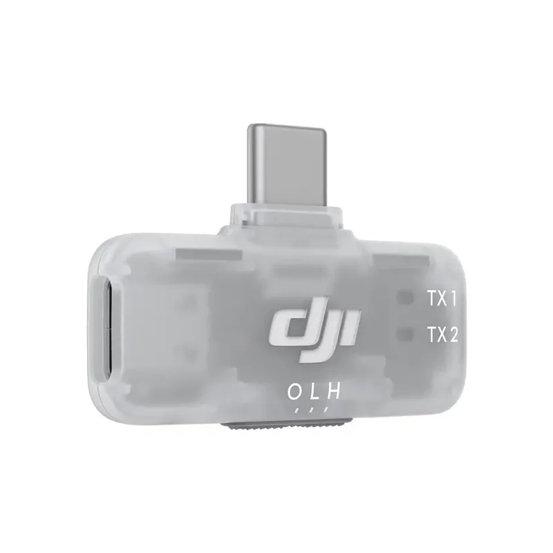 Фото Мобильный приемник серии DJI Mic, новый, совместим с передатчиками DJI Mic 2, DJI Mic 3, DJI Mic Mini, DJI Mic Mini 2. №3