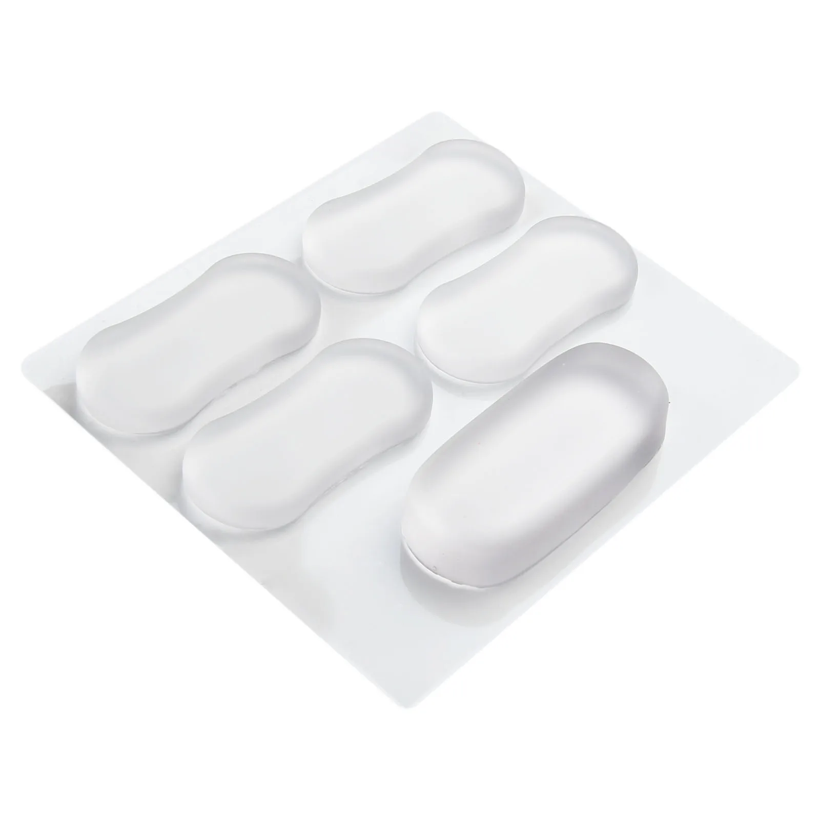 Бамперы для унитаза VIBRATITE, прозрачные, силиконовые, 5 шт