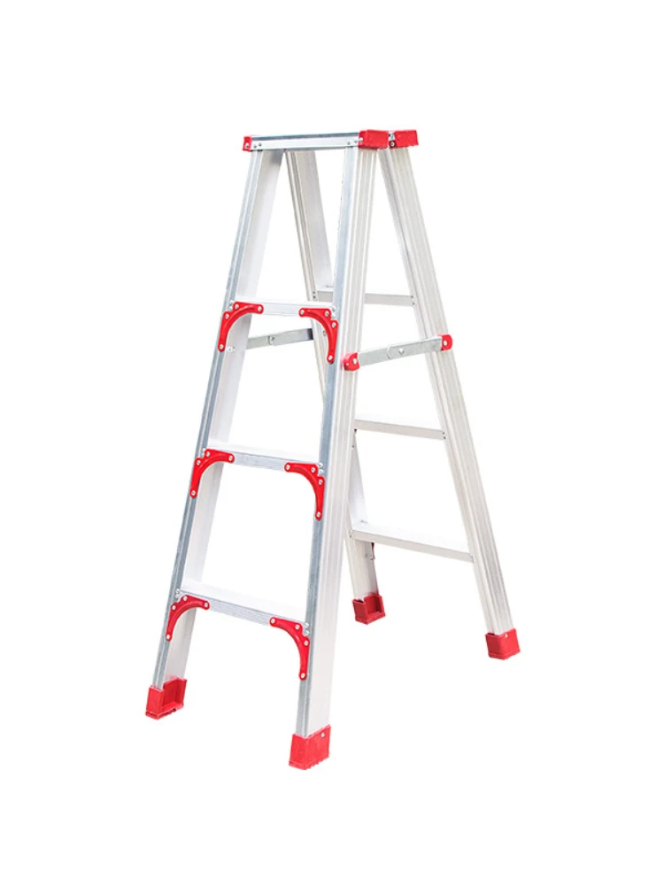 2 Piece Heavy Duty Folding Stepladders Fixed Metal Bracket, Aluminum Type A Ladder Hinge Locator Connector, Accessories images - 6