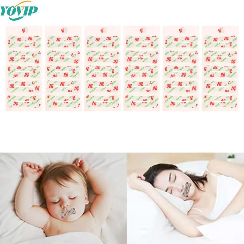 

30 шт., лента для защиты от храпа