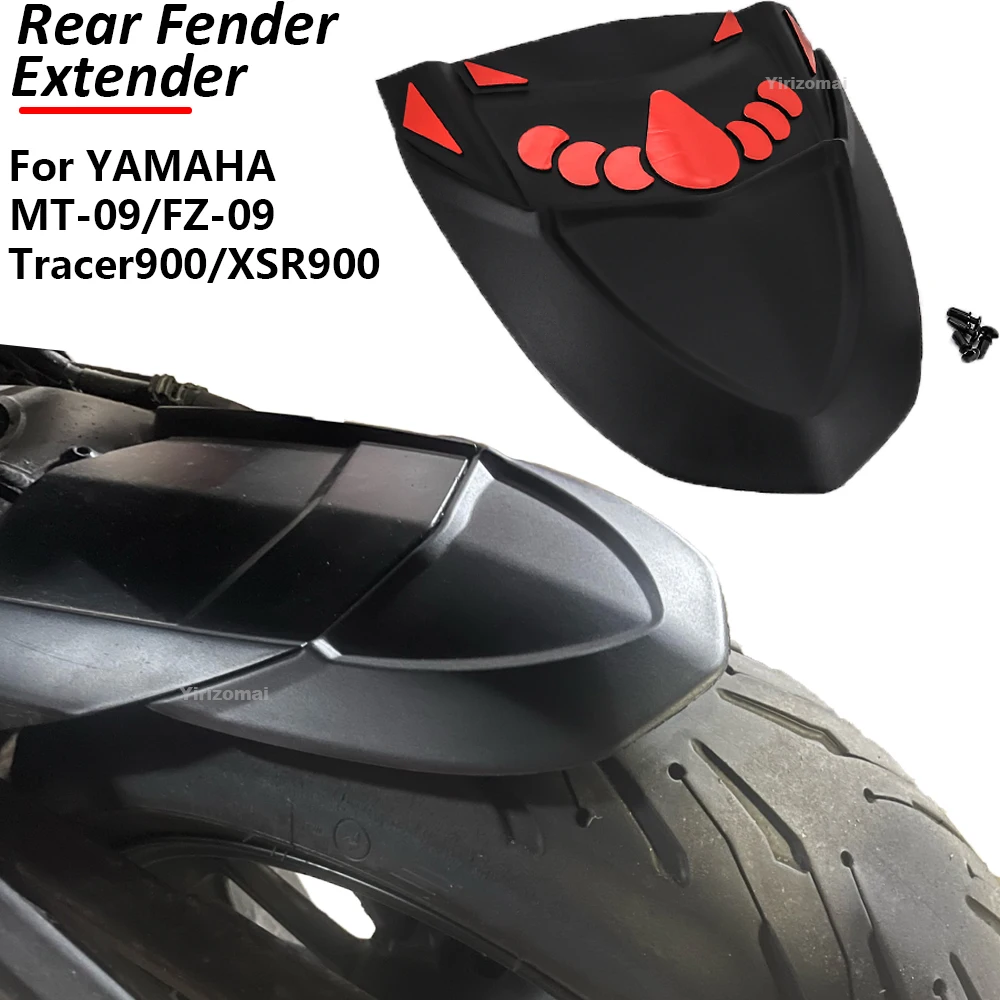 

Motorcycle Rear Mudguard Fender Rear Extender Extension Fit For YAMAHA MT09 MT-09 FZ-09 FZ09 Tracer 900 Tracer900 XSR900 XSR 900