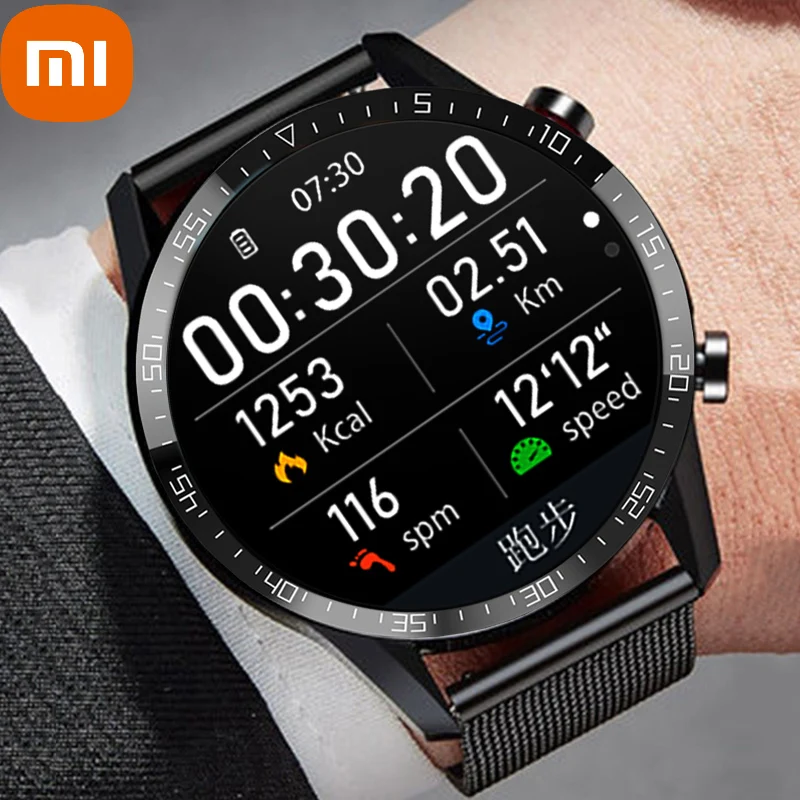 

Xiaomi For Apple Phone IOS Reloj Inteligente Hombre Smartwatch Men Answer Call Smart Watch Man Woman Full Touch Android