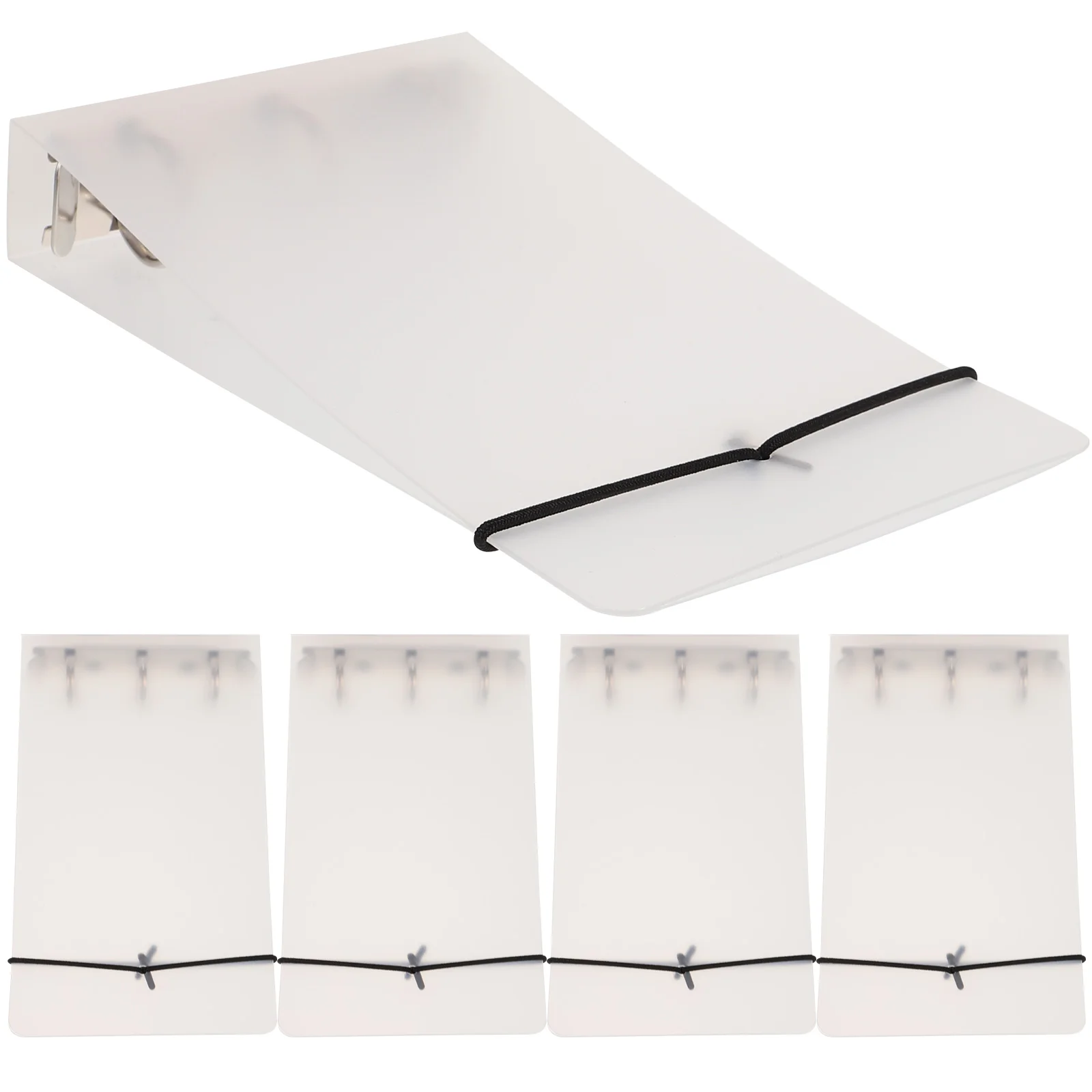 

5 Pcs Blindfold Binder Notebook Cover Desktop Case Binders Suspension Files 3 Holes Blinder Pp Document Organizer Folder Shell