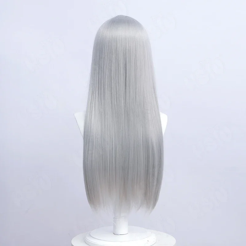 Rozen Maiden suigintou косплей парик Серебряные длинные волосы ртутная лампа Косплей