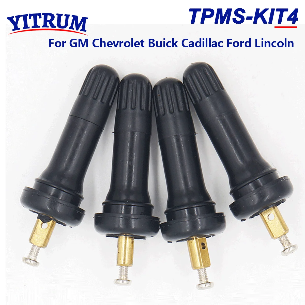 

Датчик давления в шинах TPMS, алюминиевый резиновый стержень клапана, сменный ремонтный комплект для Hyundai Kia Honda Nissan BMW GM Chevrolet Buick