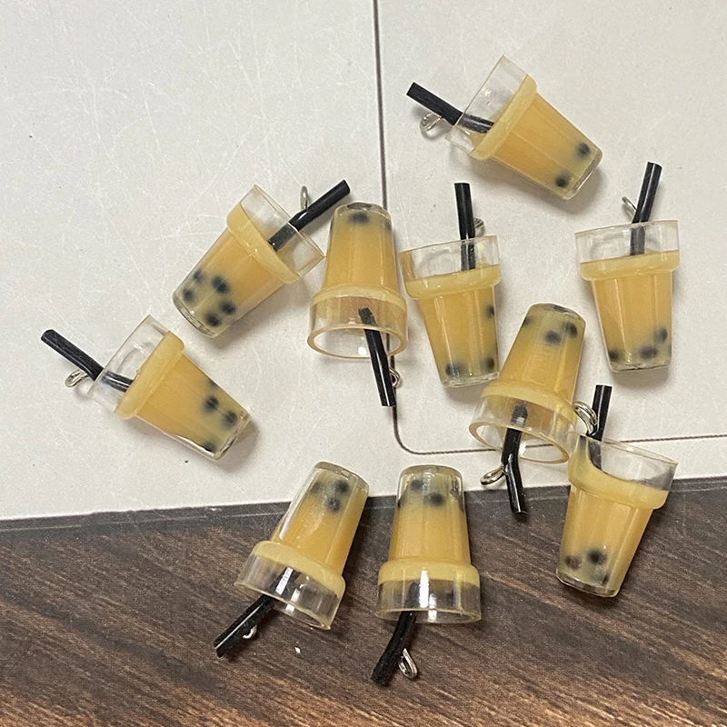 10 шт. миниатюрные Подвески для изготовления ювелирных изделий в виде молочного