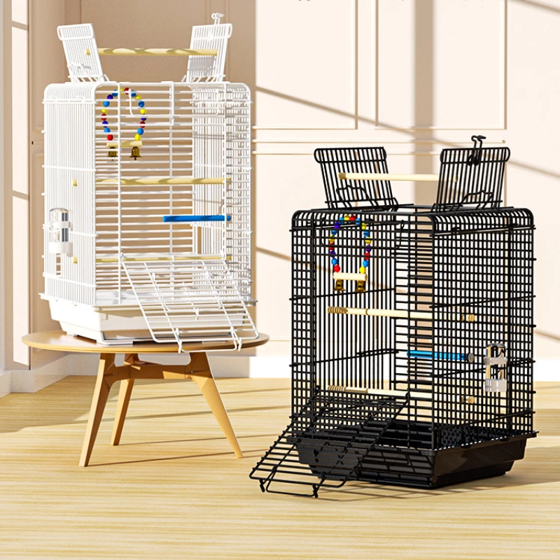 

Уличная искусственная железная большая роскошная клетка для птиц, домашних животных, уличная клетка для птичьего домика WZ50BC