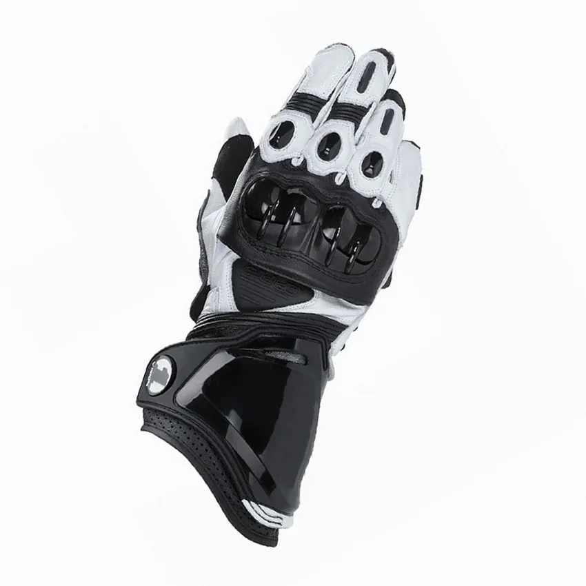 Новые перчатки защитное снаряжение для выгрузки мотоциклетные кожаные длинные