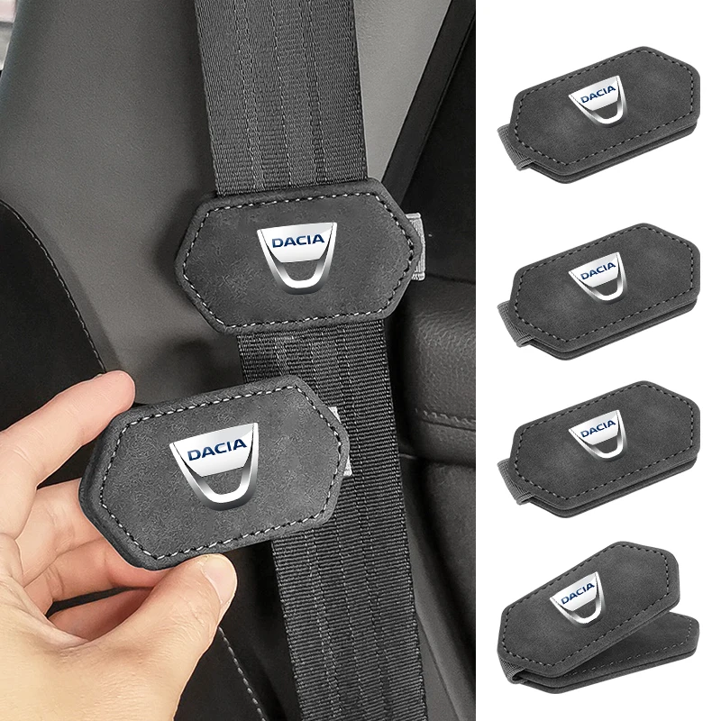 

Car Safety Seat Belt Buckle Clip Seatbelt Stopper Adjuster Clip For Dacia Logan Mcv 2 Duster MK2 Stepway Sandero Lodgy Dokker