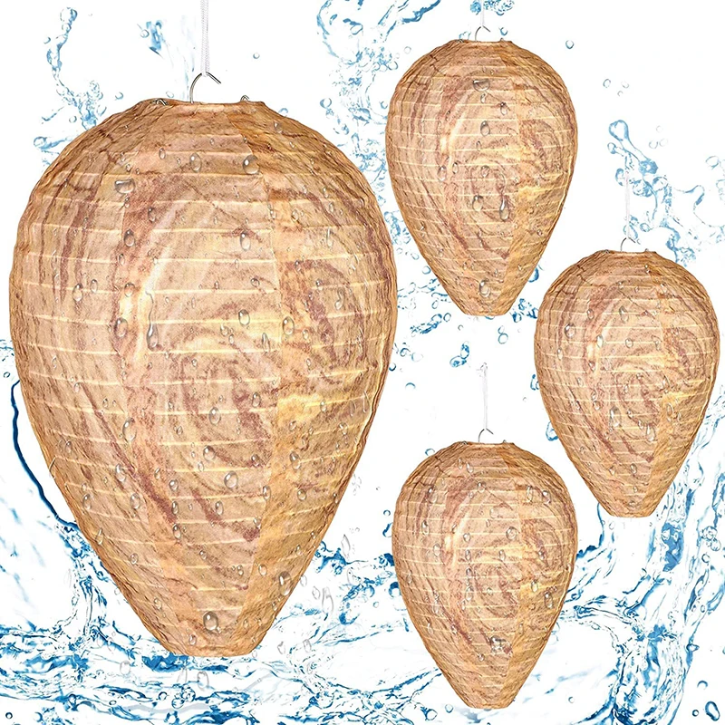 Искусственная ткань васп гнездо подвесная Летающая ловушка для пчелы имитация