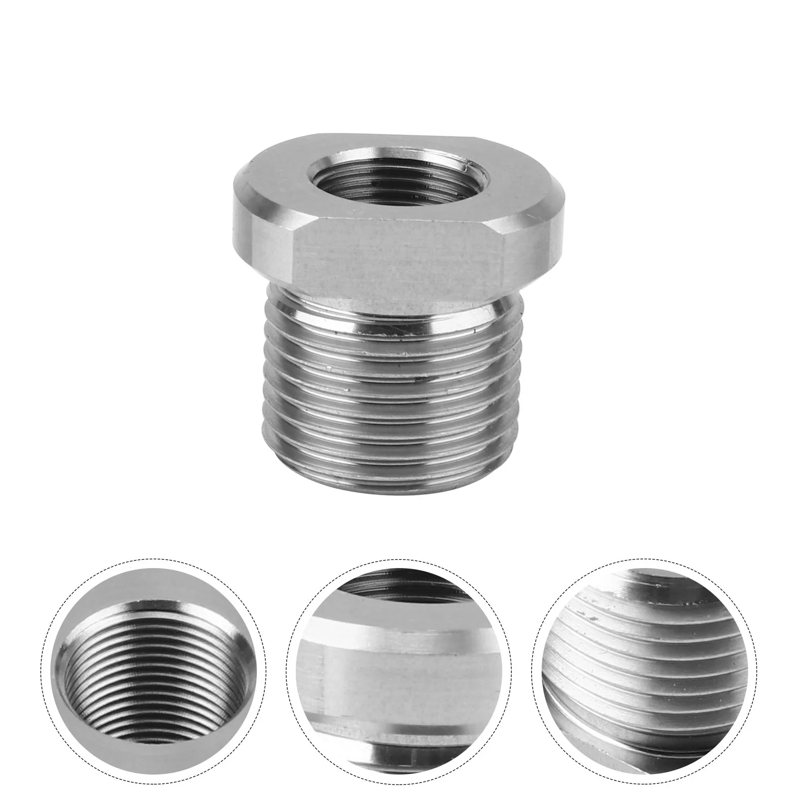 

1Pc Oil Filter Practical Durable Threaded Adapter NPT Male Adapter Accessories for Auto Engine