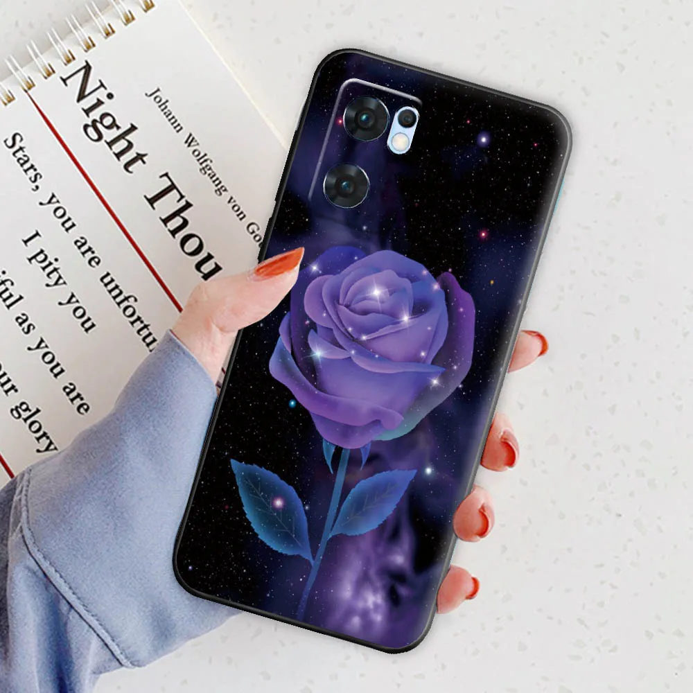 Чехол для OPPO Find X5 Lite CPH2371 милый модный защитный чехол с животными черная