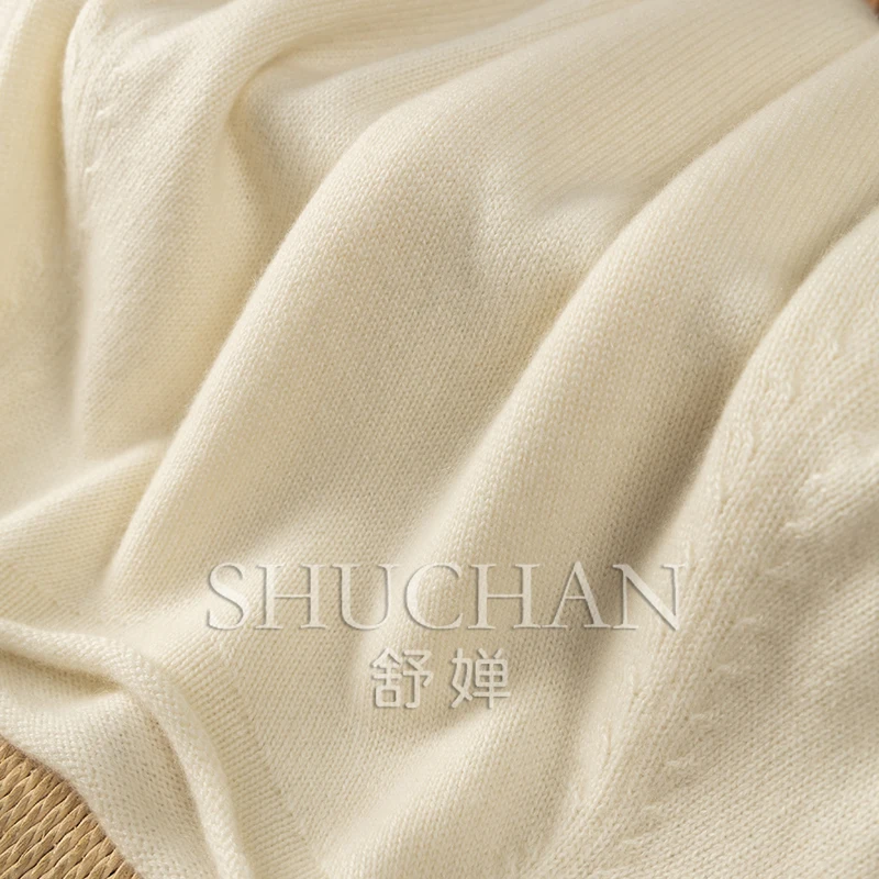 Рисунок 5 - SHUCHAN, жаккардовый кашемировый свитер с градиентом