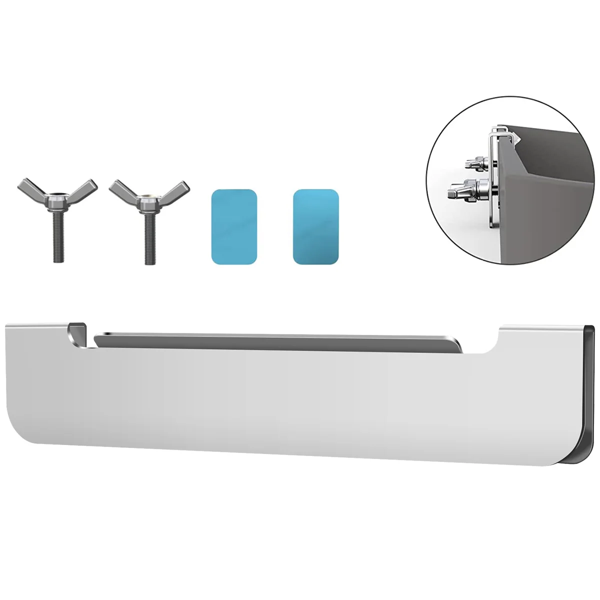 

Griddle Spatula Holder Stainless Steel Non-slip Barbecue Spatula Rack Space Saving Heat Resistant Griddle Tool Holder Grill