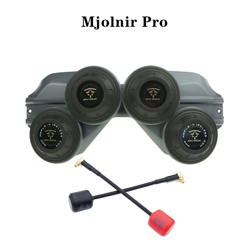 Скидка Maple Wireless Mjolnir Pro 5,8G FPV комбинированная антенна для DJI FPV Goggles V1 V2 DIY Parts
