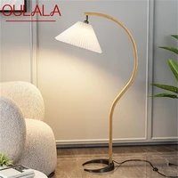 oulala contemporary floor lamp nordic creative led vintage standing light for home decor hotel living room bedroom bed side