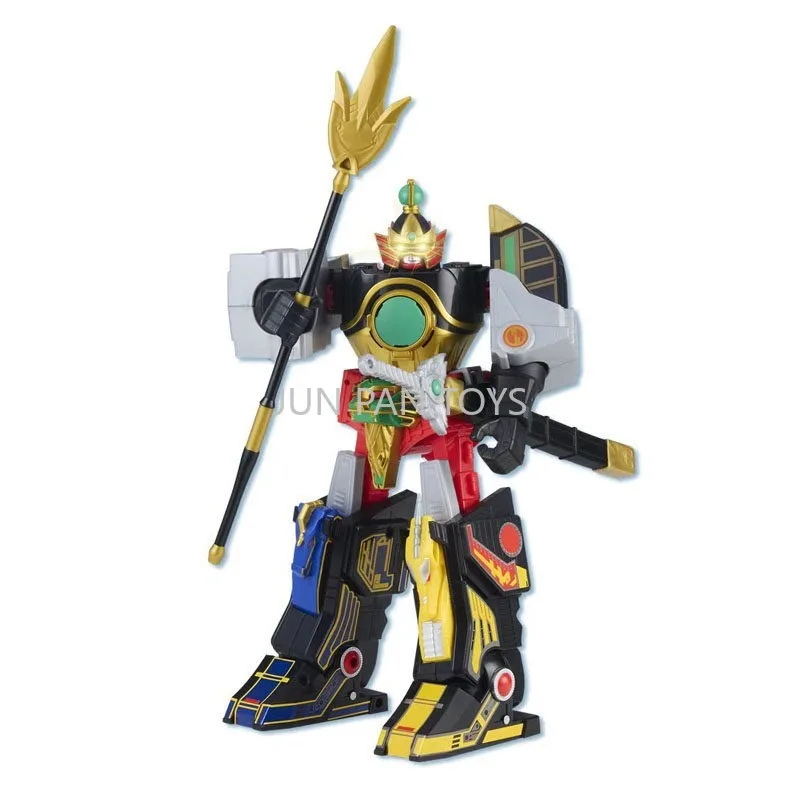 Фото Оригинальная фигурка Playmates Power Rangers Re-Ignition Season 2 Thunder Megazord PM68695 со светом и звуком, коллекционная игрушка-робот №4